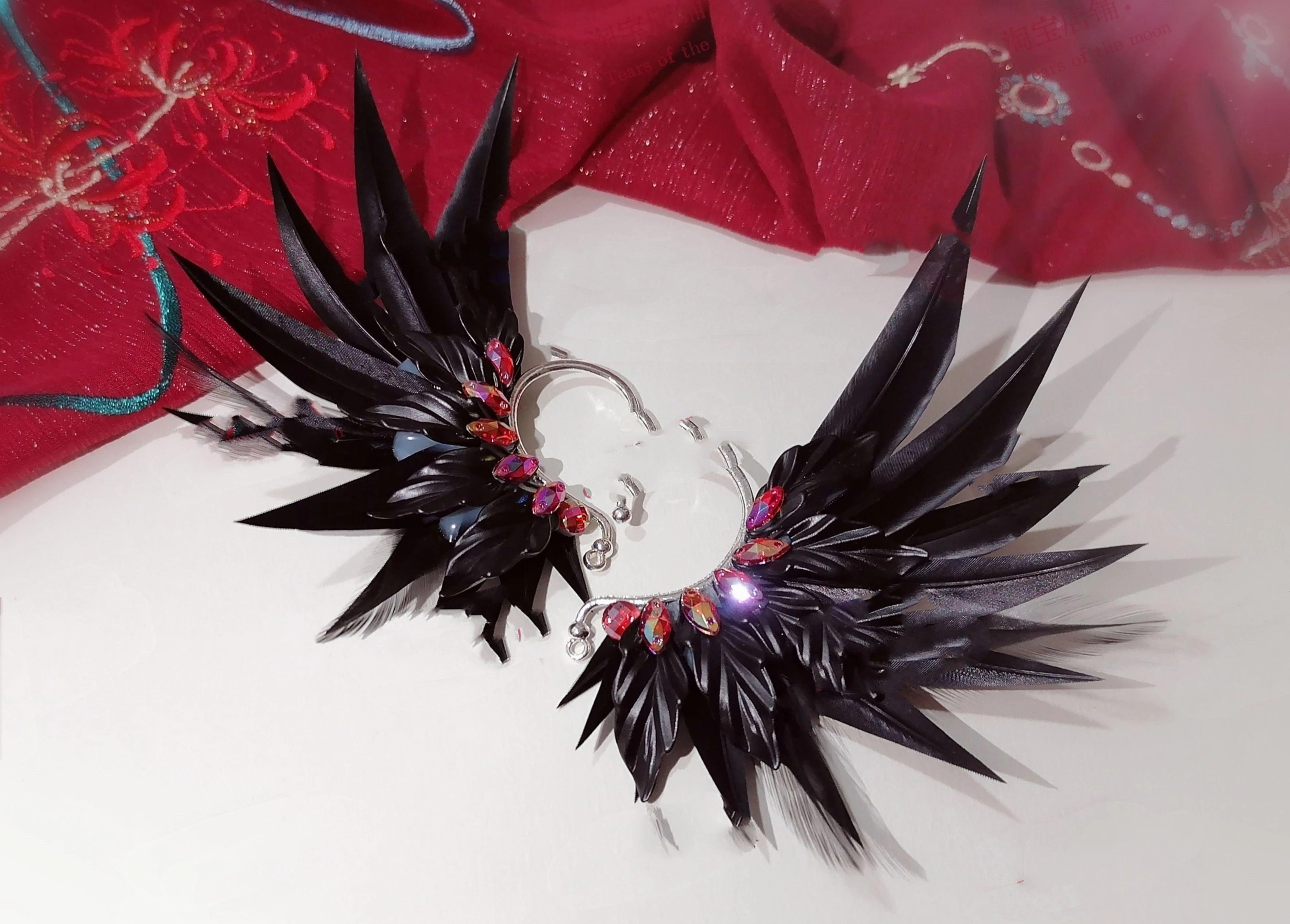 Feather Earrings Angel Wings  Jewelry