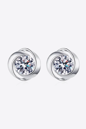 Feeling Fun Moissanite Stud Earrings 
