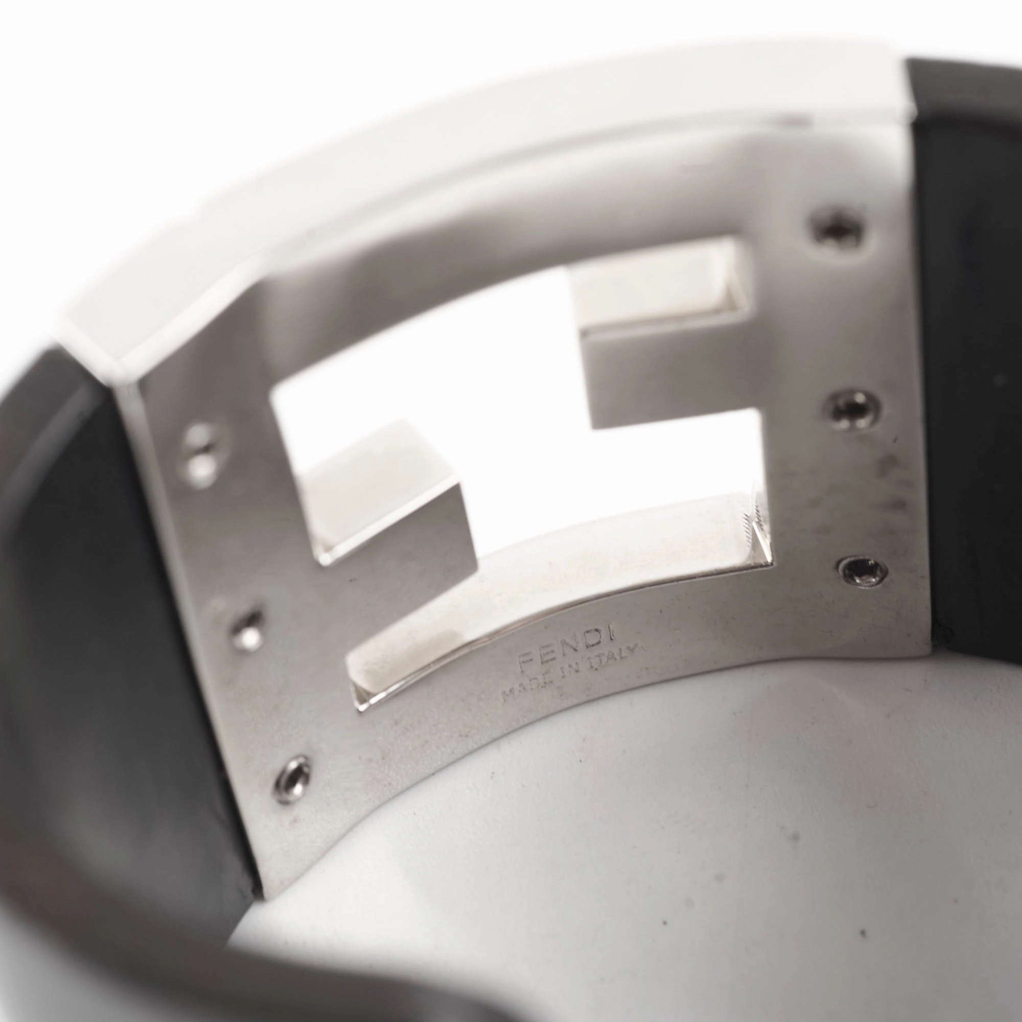 Fendi Logo Bracelet Cuff