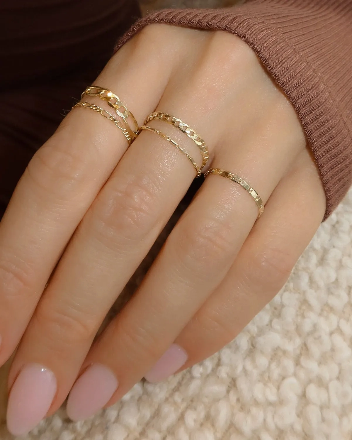 Figaro Chain Ring