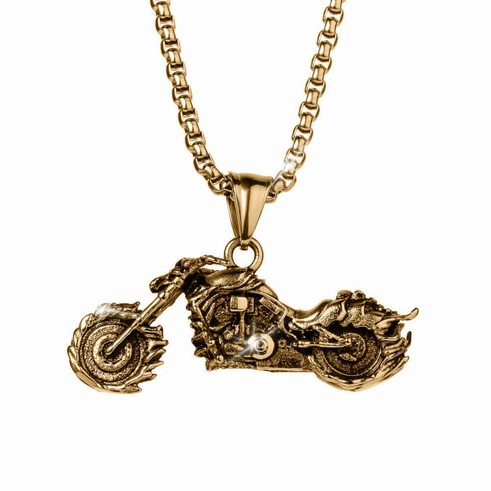Flaming Rider Pendant 