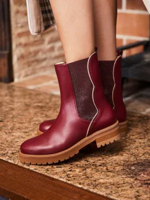 Vergängliche Recycelte Vegane Wildleder Chelsea Stiefel | Grand Cru