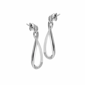 Flourish Earrings texture-diamond  