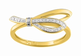 Fontenay Paris Gold Plated Ring with Zirconia fashion-jewelry  