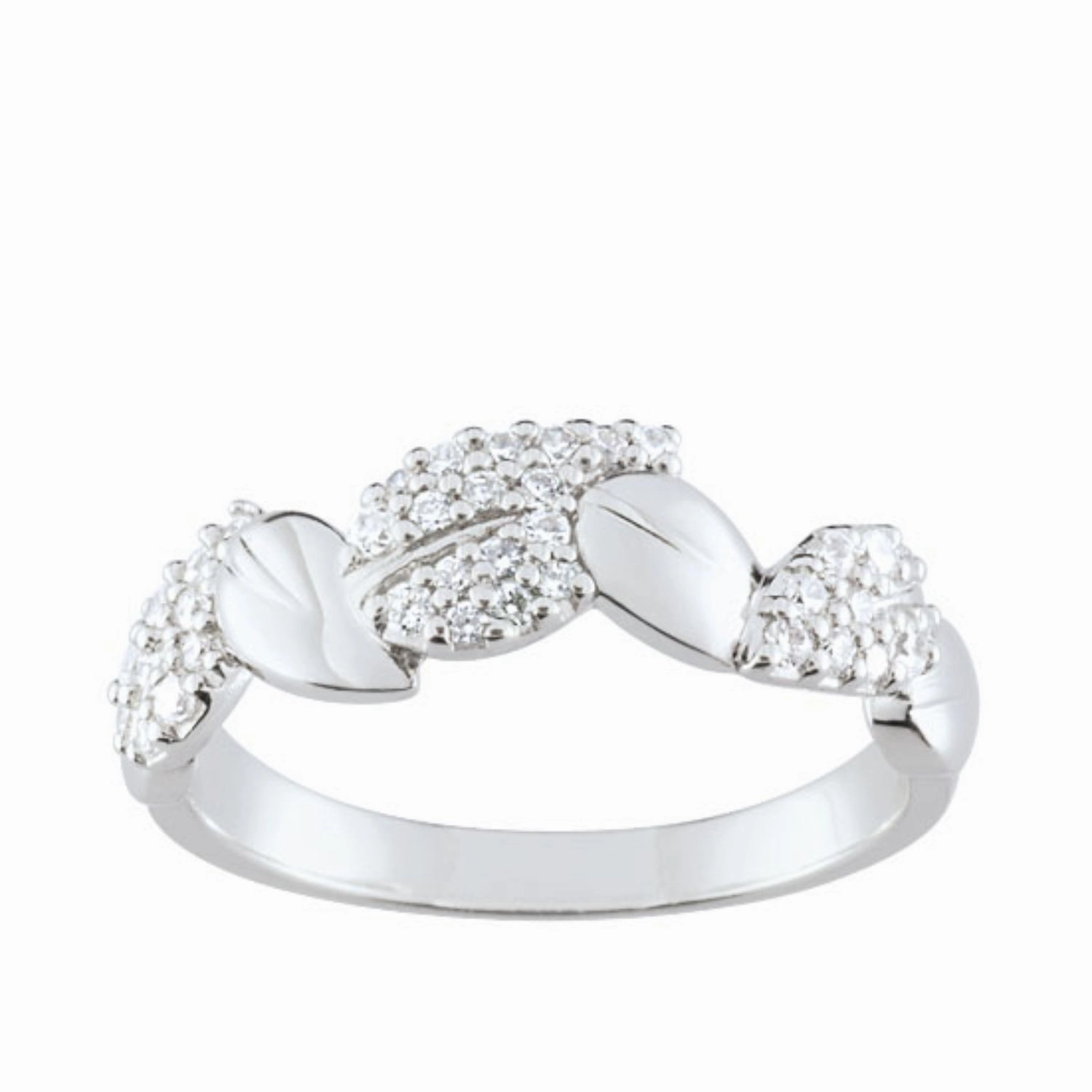 Fontenay Paris Silver Ring with Zirconia fashion-jewelry  