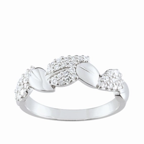 Fontenay Paris Silver Ring with Zirconia fashion-jewelry  