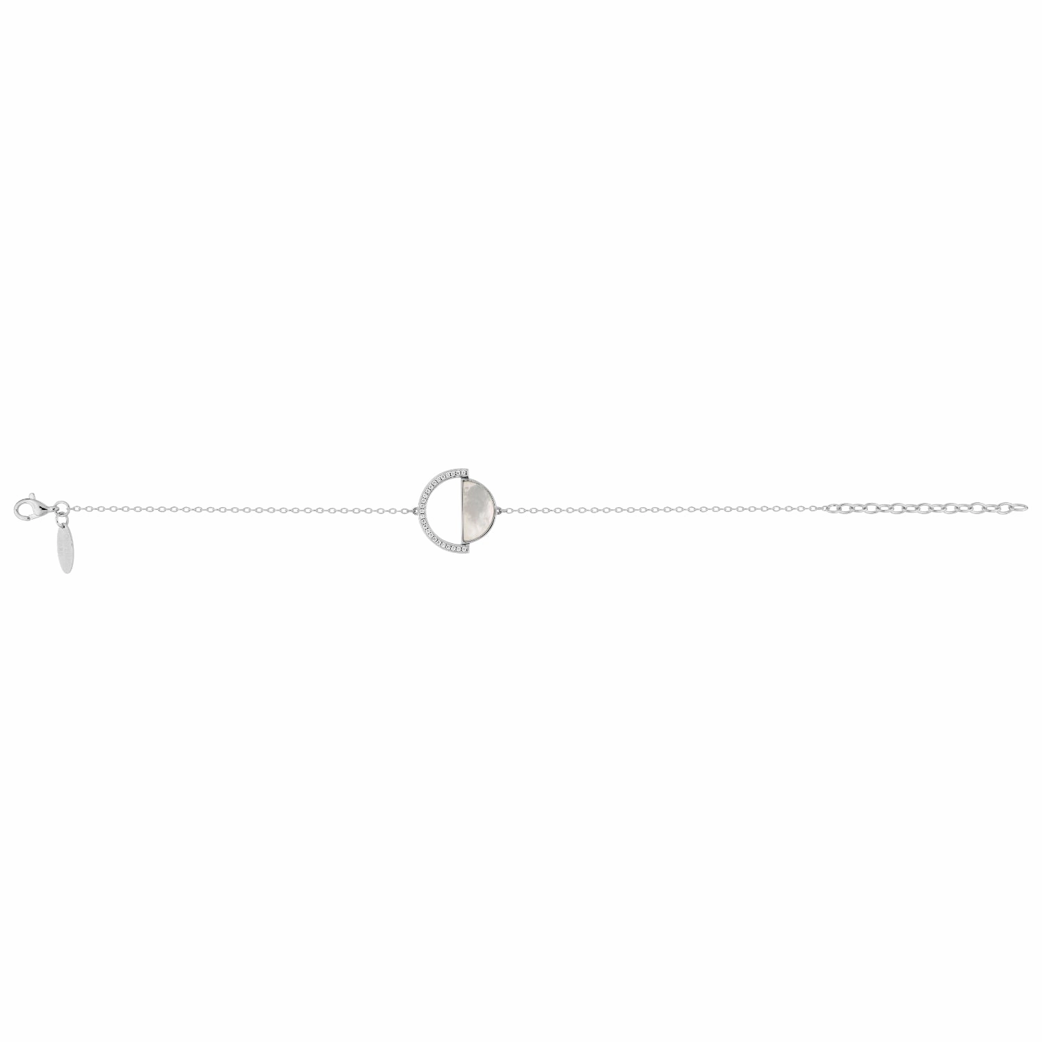 Fontenay Women's Rhodium Plated Bracelet fashion-jewelry  