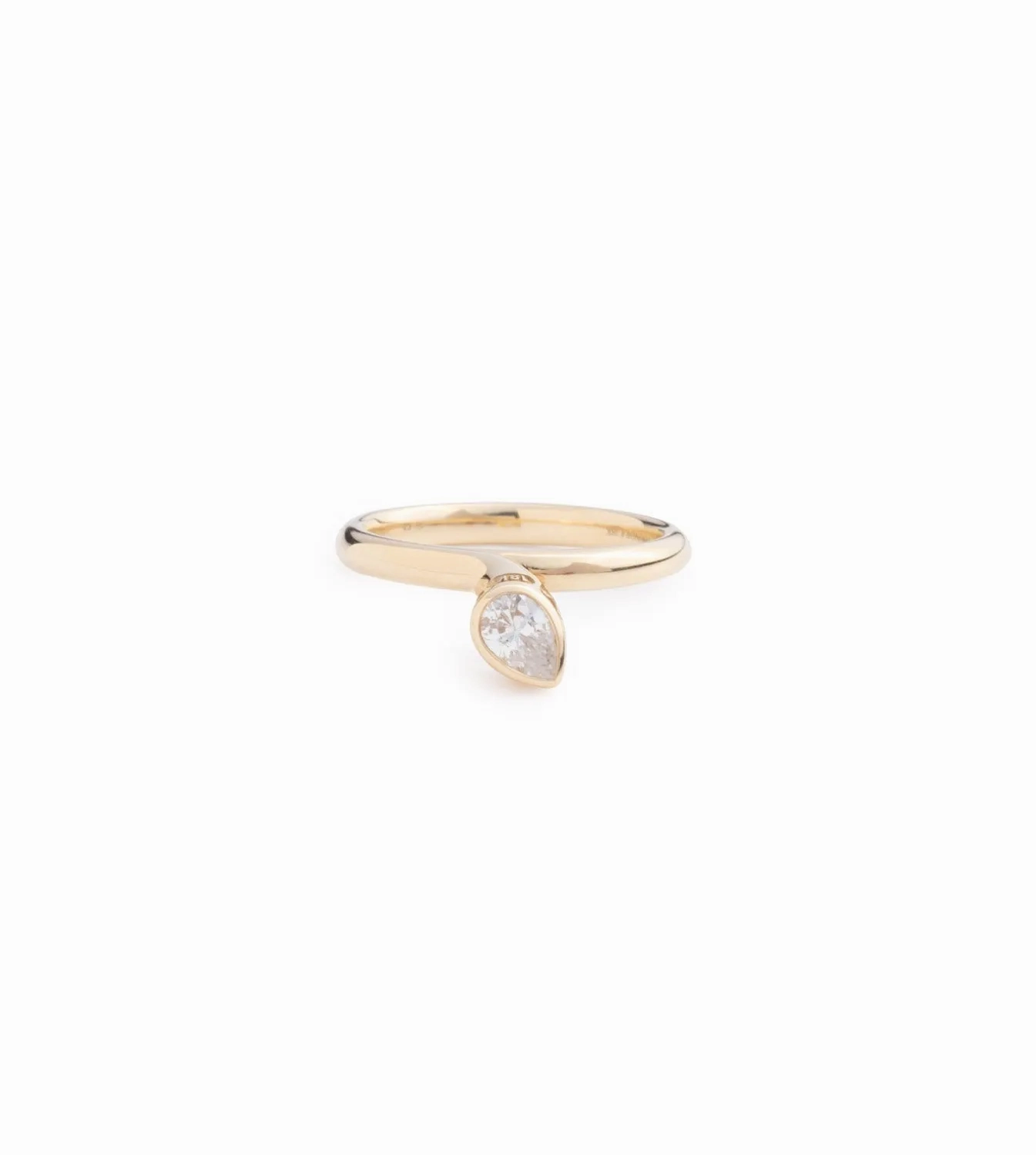 Forever &amp; Always a Pair - Love : 1.25ct Diamond Bookend Ring