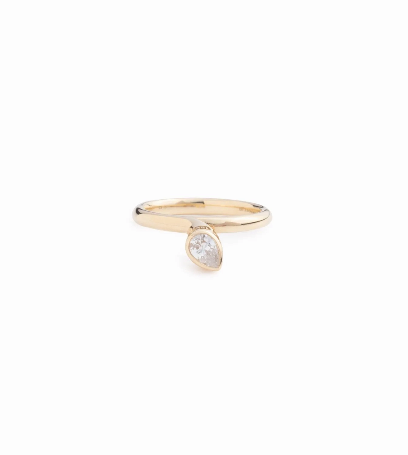 Forever &amp; Always a Pair - Love : 1.25ct Diamond Bookend Ring