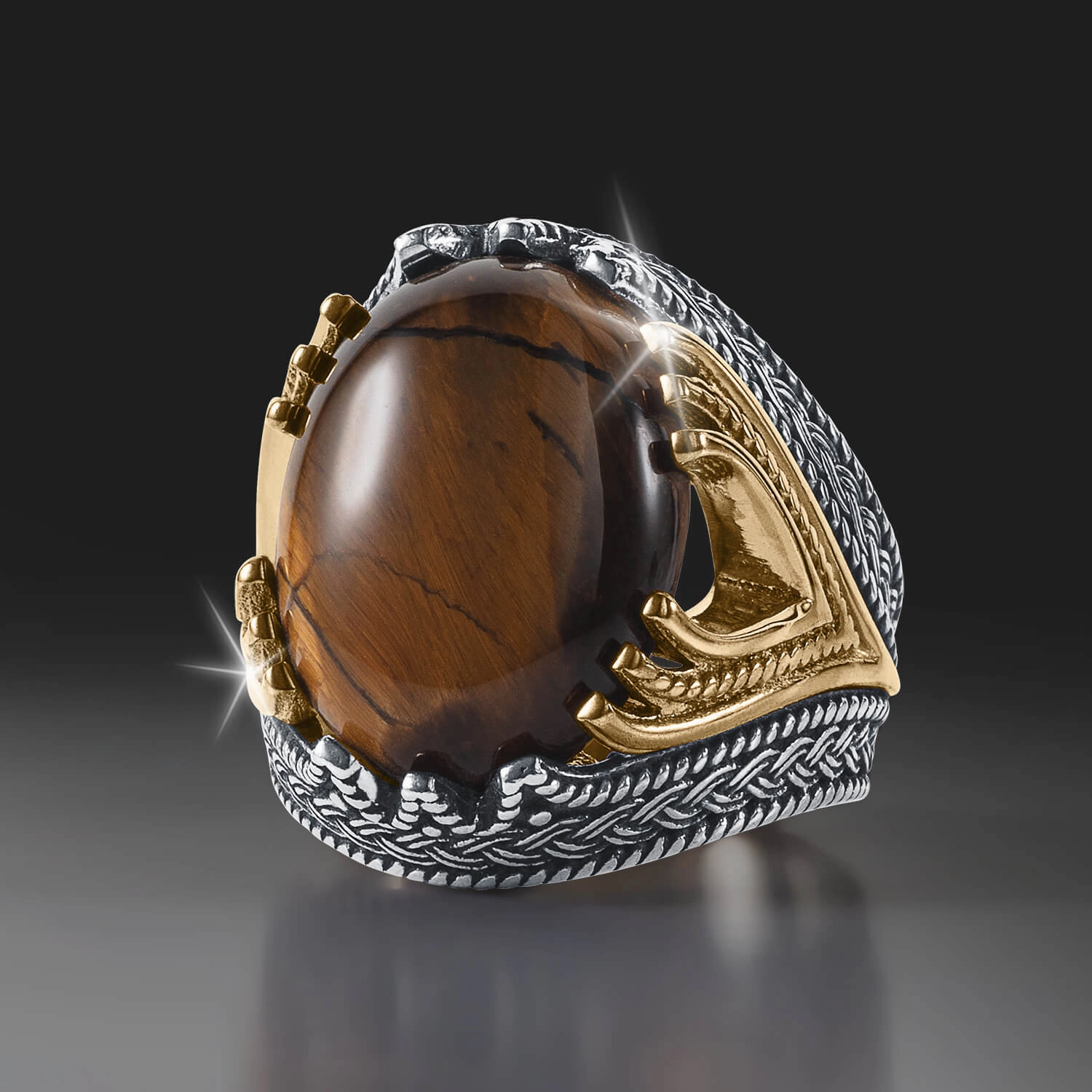 Fortitude Tiger's Eye Men's Ring