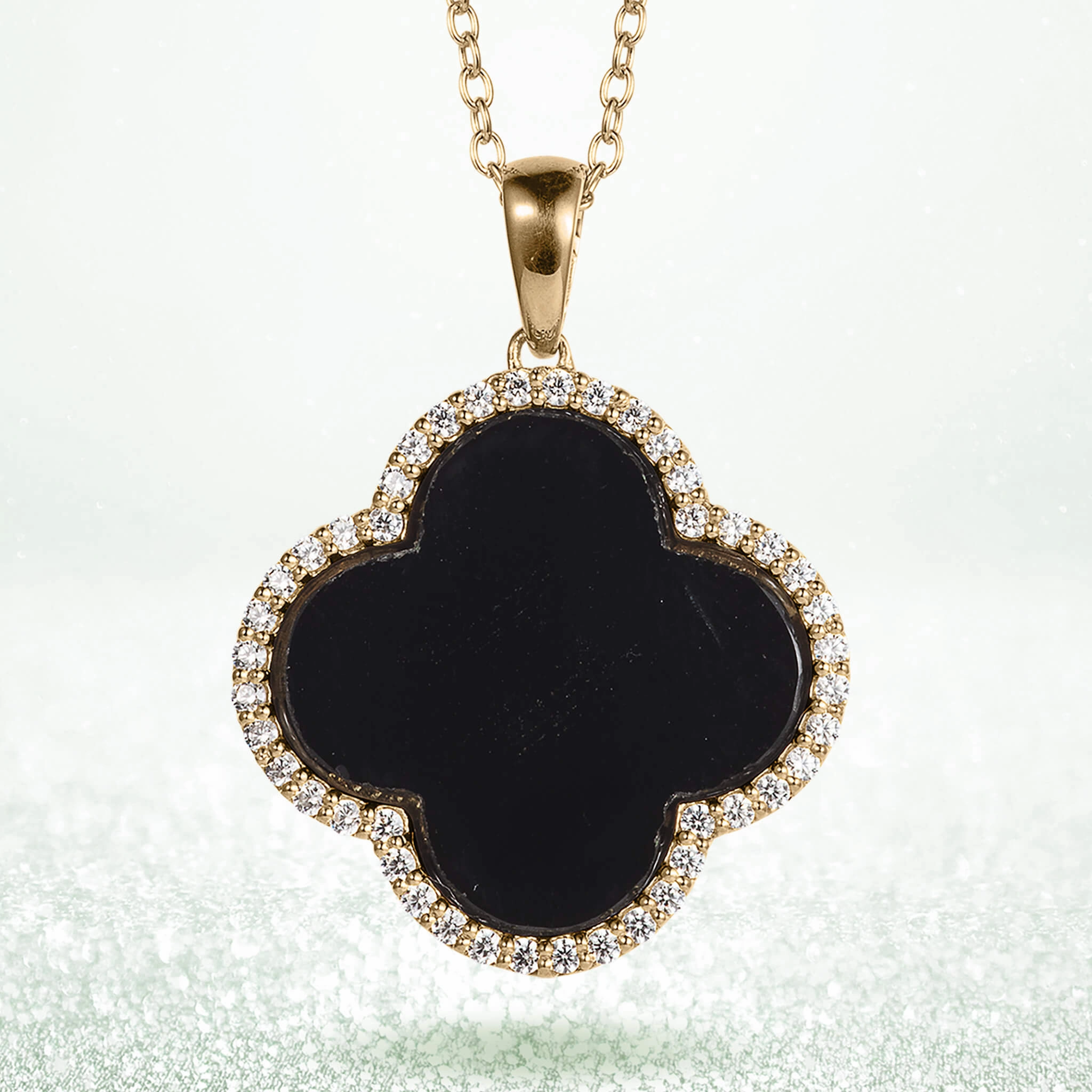 Fortuna Clover Onyx Collection