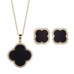 Fortuna Clover Onyx Collection suit-set  