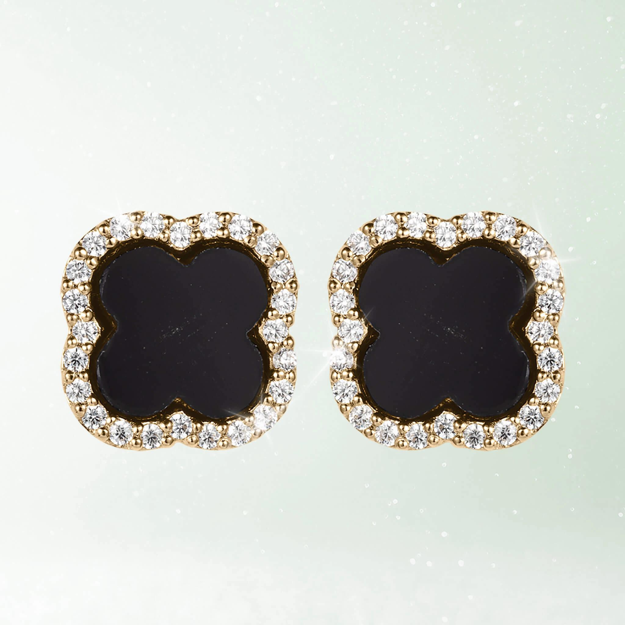 Fortuna Clover Onyx Collection