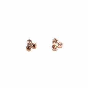 Fossil Earrings Base Metal With Zircon fashion-jewelry  