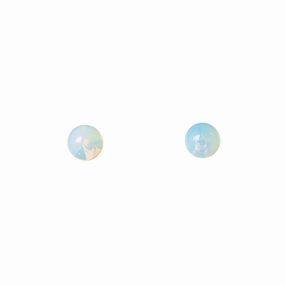 Fossil Ladies Earrings Stainless Steel With Synthetic Pearl fashion-jewelry  