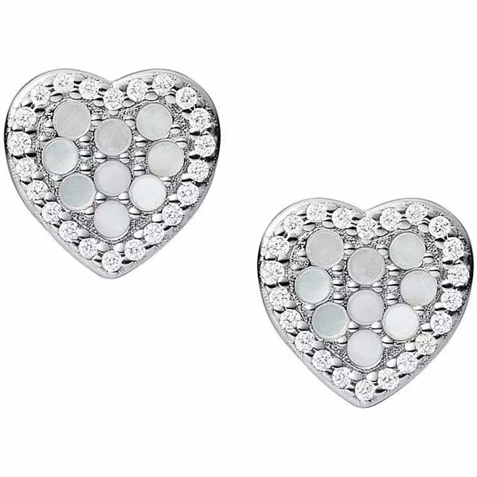 Fossil Women's Sterling Silver Earrings 