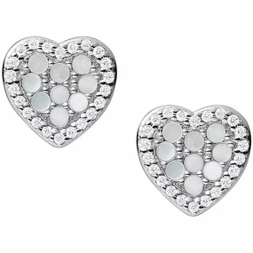 Fossil Women's Sterling Silver Earrings 