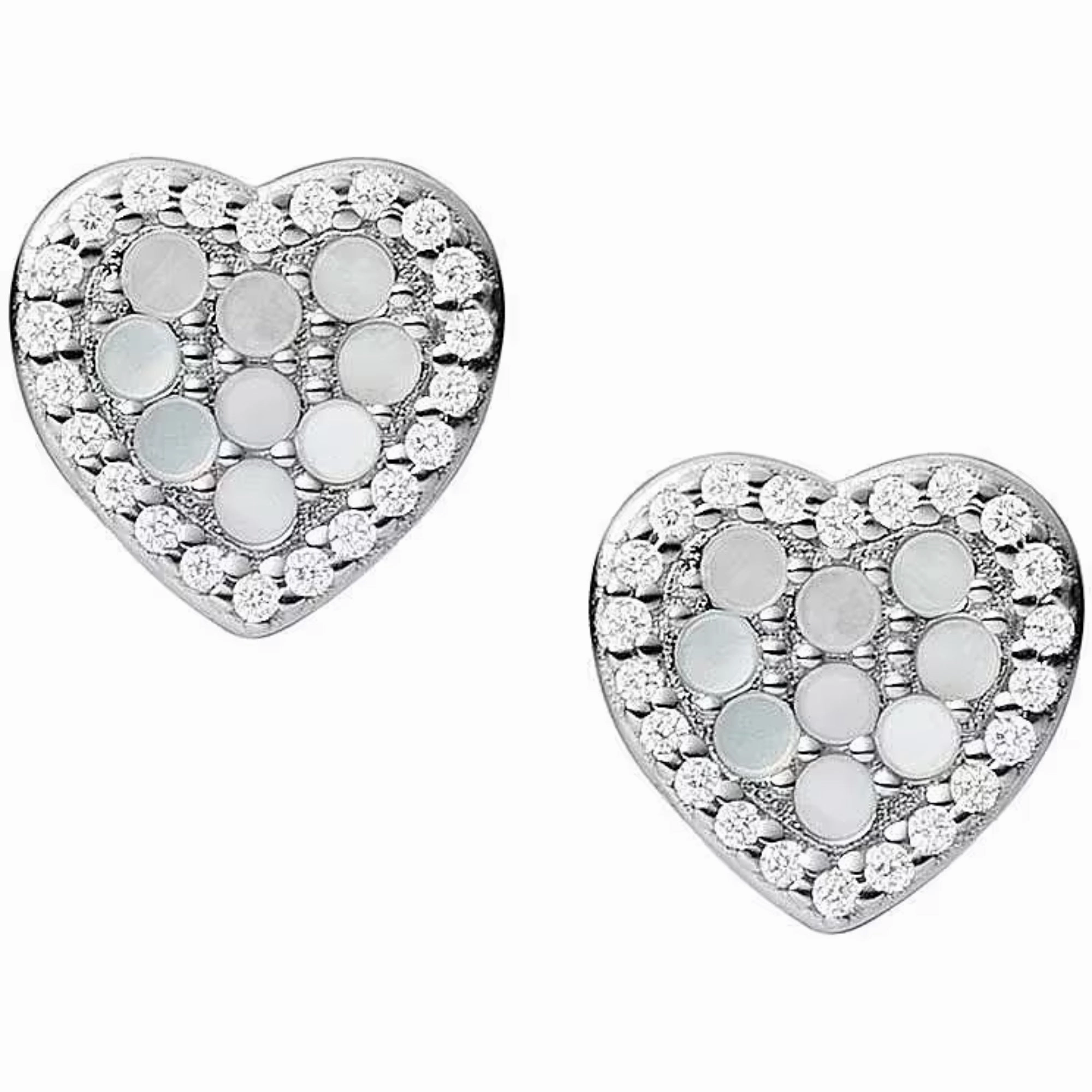 Fossil Women's Sterling Silver Earrings fashion-jewelry  