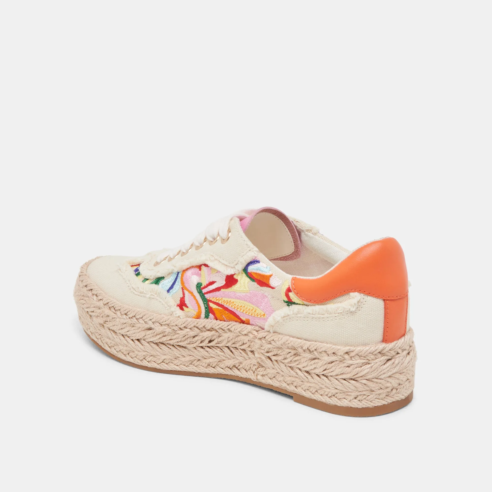 FREDY SNEAKERS BLUMENMUSTER MULTI CANVAS