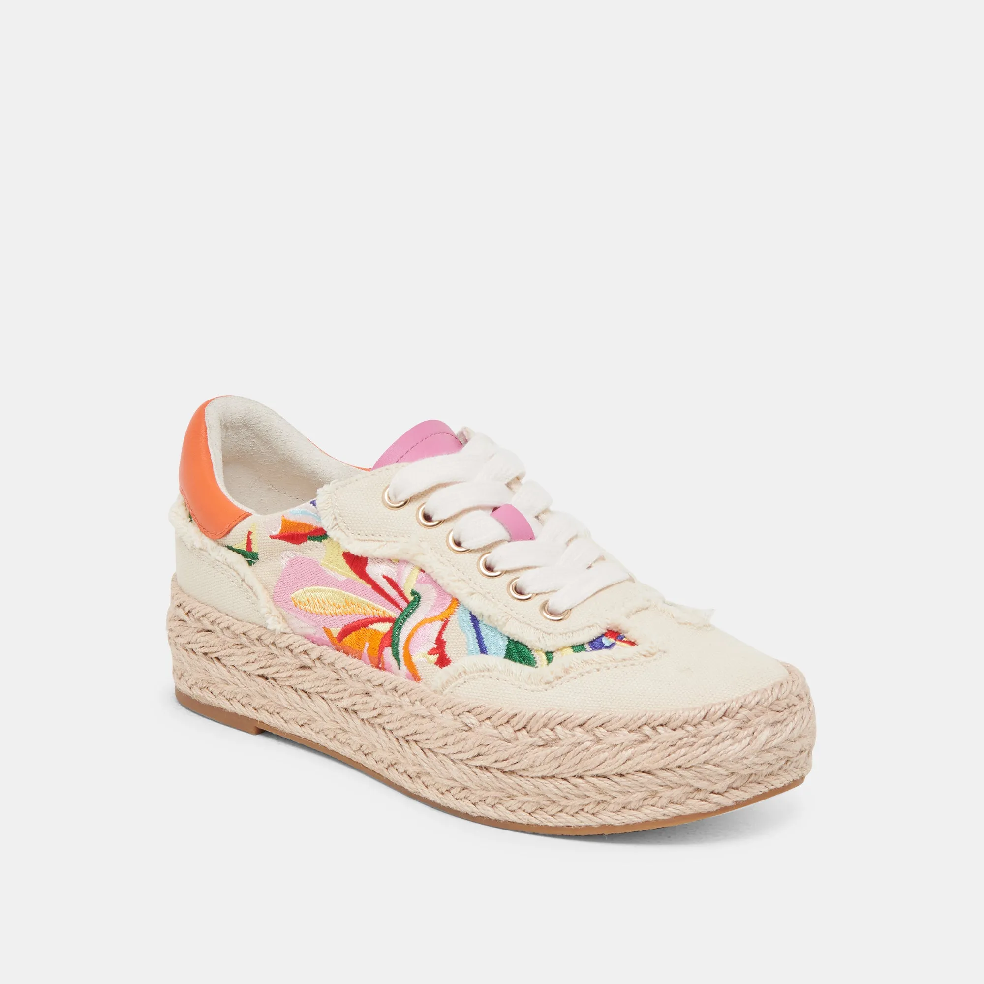 FREDY SNEAKERS BLUMENMUSTER MULTI CANVAS