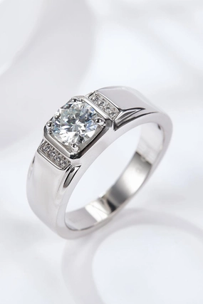 From The Heart 1 Carat Moissanite Ring 