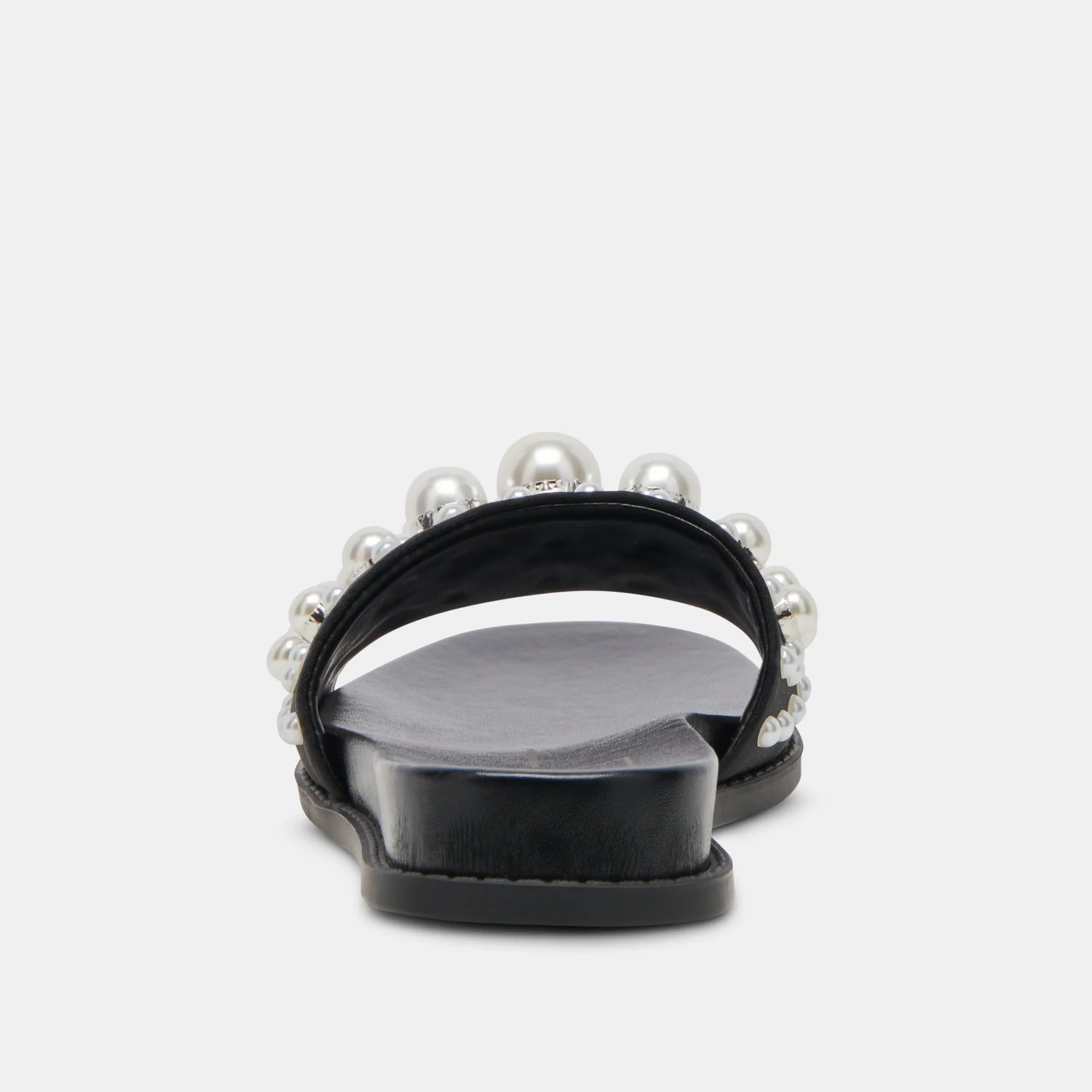 GABBI PEARL SANDALETTEN SCHWARZE PERLEN