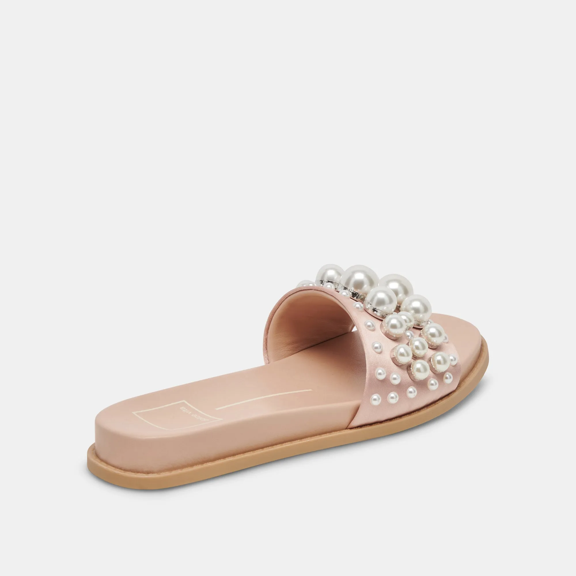 GABBI PEARL SANDALEN ROSÉ PERLEN