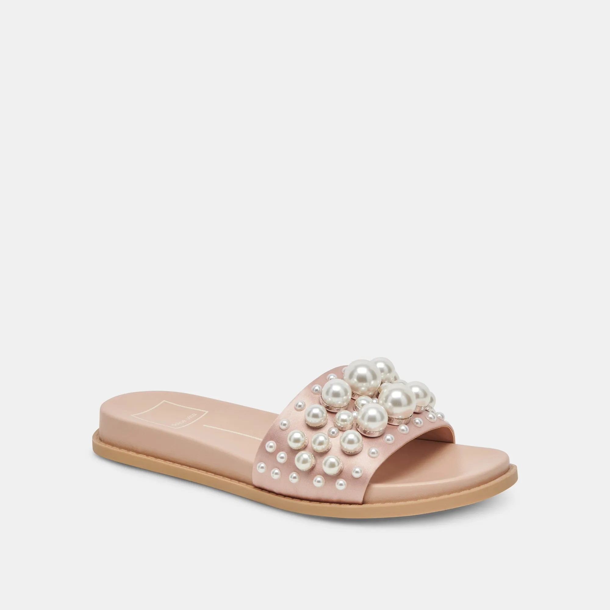 GABBI PEARL SANDALEN ROSÉ PERLEN