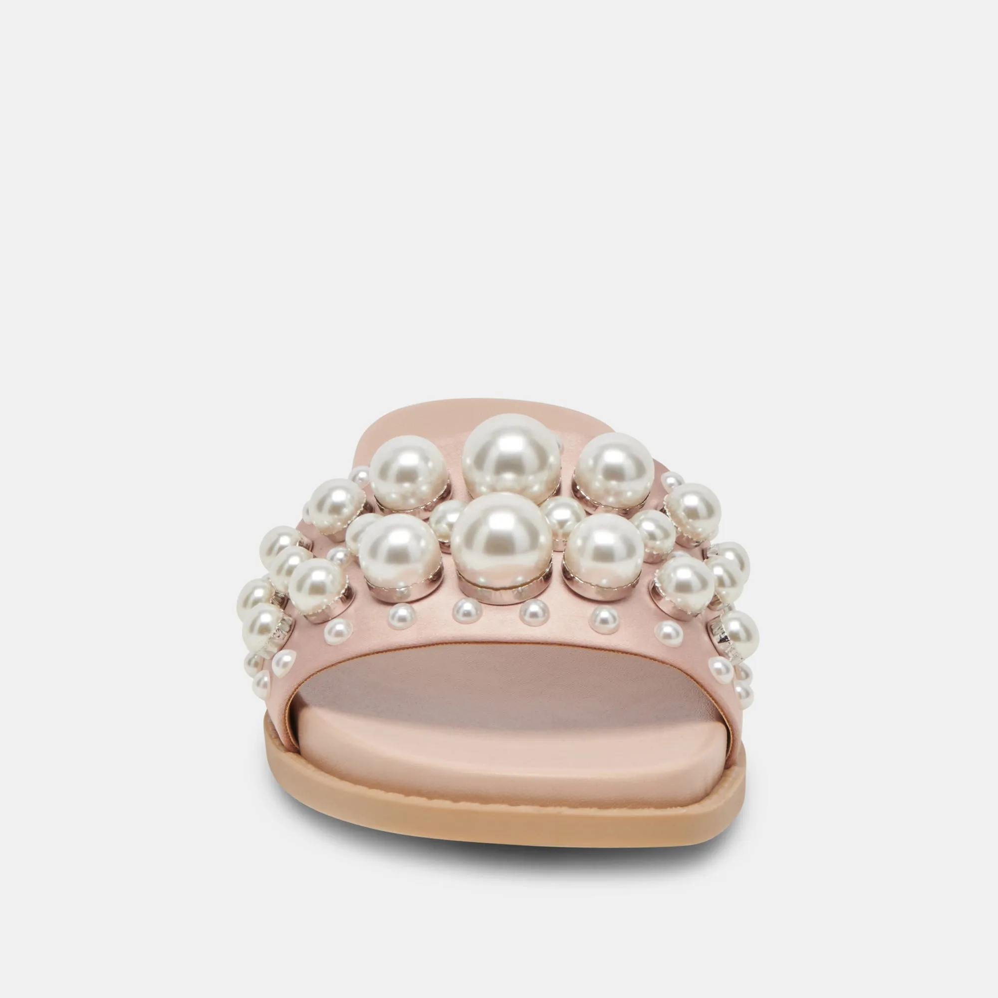 GABBI PEARL SANDALEN ROSÉ PERLEN