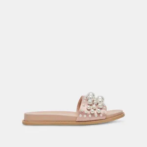 GABBI PEARL SANDALEN ROSÉ PERLEN
