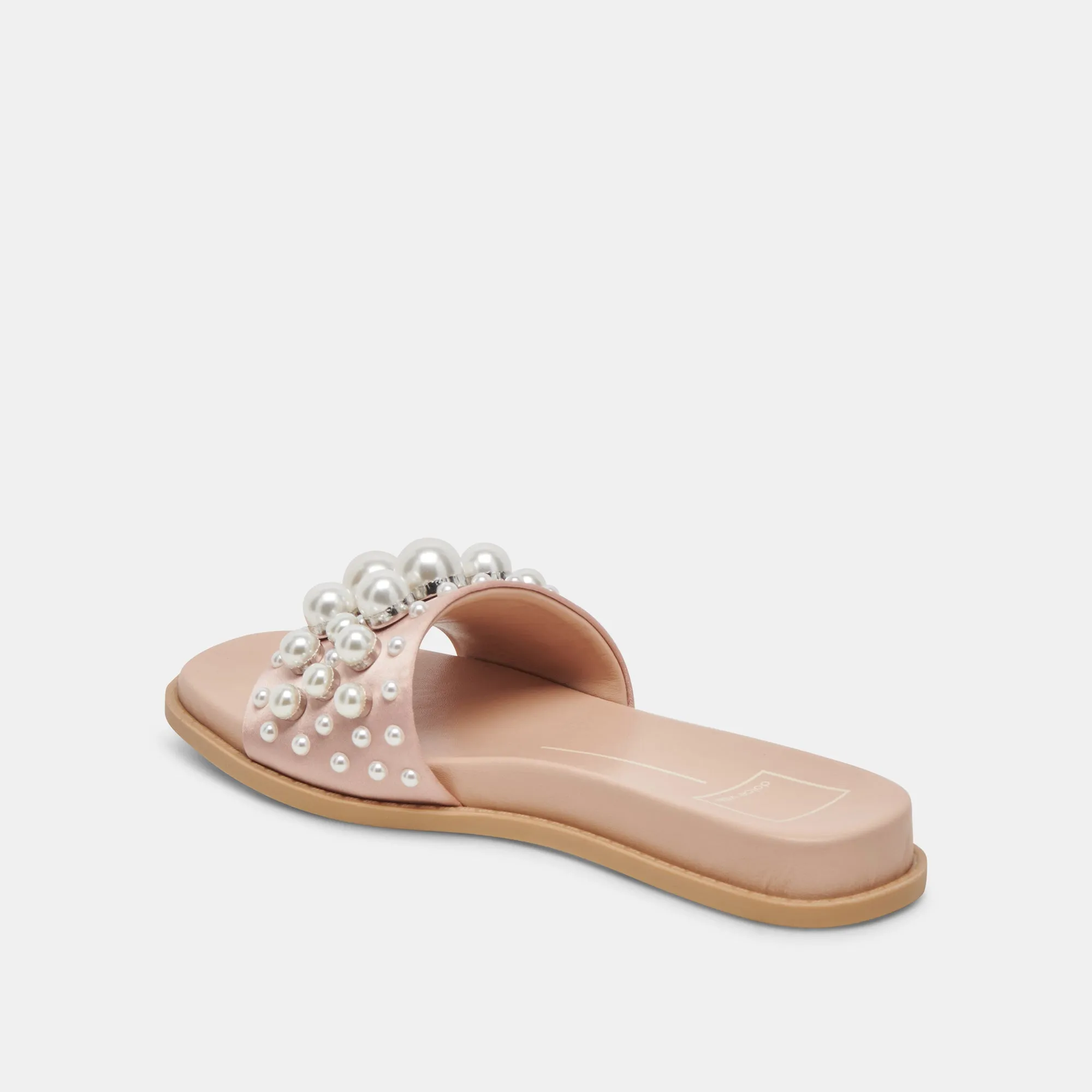 GABBI PEARL SANDALEN ROSÉ PERLEN