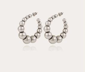 GAS BIJOUX - ANDY SILVER HOOP EARRINGS ear-ear-stud  