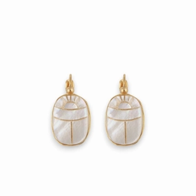 GAS BIJOUX - SCARAMOUCHE EARRINGS WITH MOTHER OF PEARL ear-ear-stud  