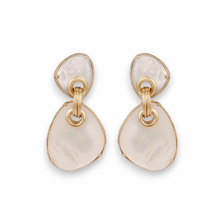 GAS BIJOUX - SILIA MOTHE ROF PEARL EARRINGS ear-ear-stud  