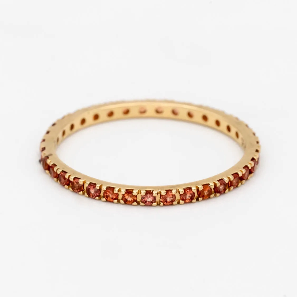 Gemstone Eternity Band