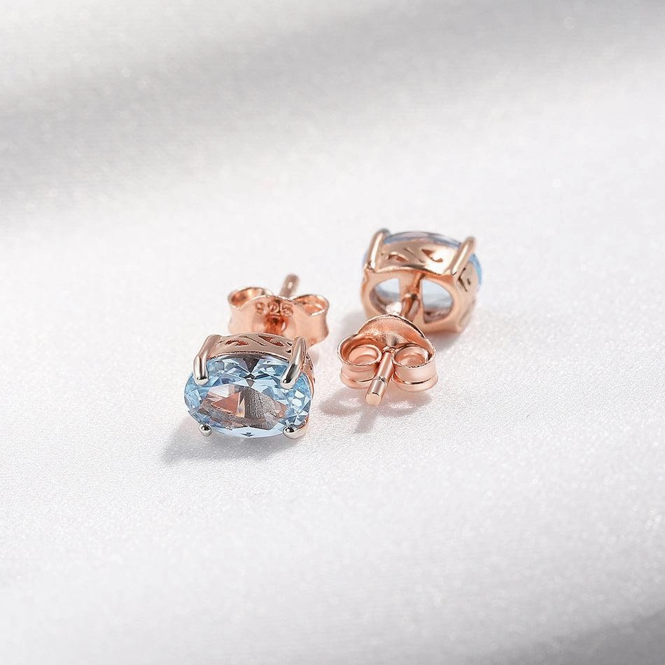 Geometrically Simple Sterling Silver Earrings