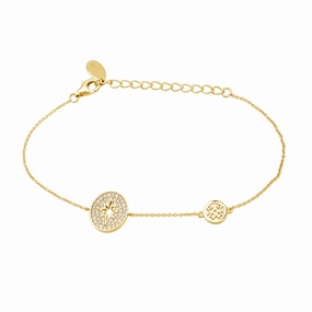 Georgini A Christmas Journey Follow The Star Bracelet Gold hand-chain-bracelet  