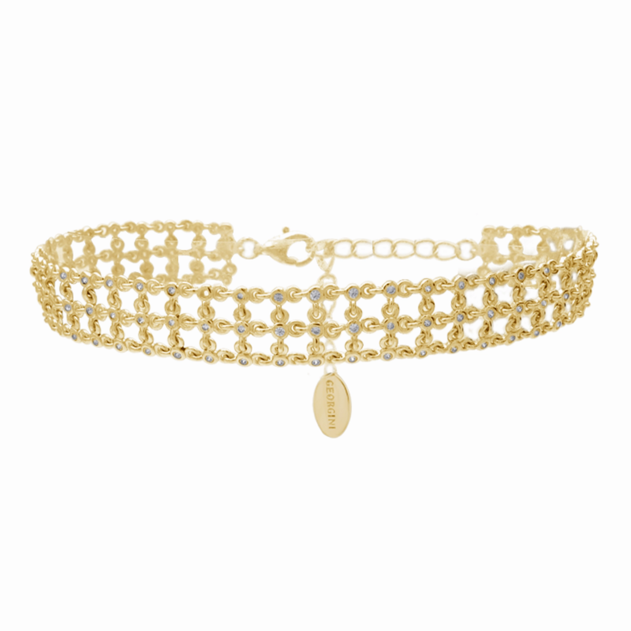 Georgini A Christmas Journey Soignee Bracelet Gold hand-chain-bracelet  