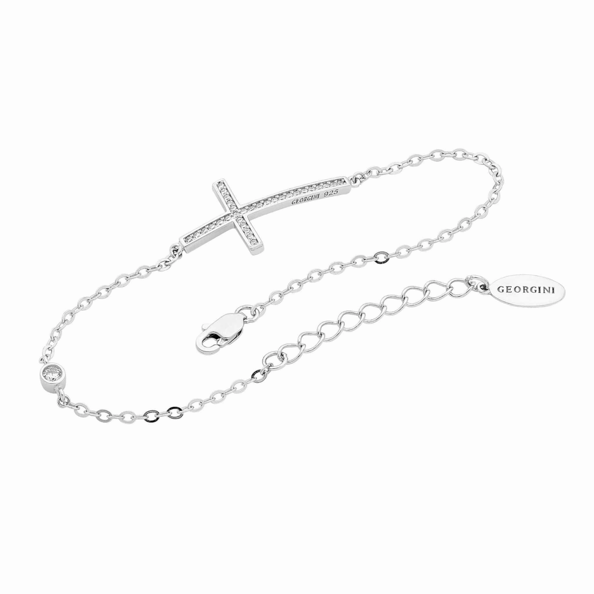Georgini Cross Bracelet Silver hand-chain-bracelet  