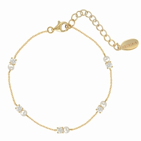 Georgini Noel Nights Snow Drop Bracelet Gold hand-chain-bracelet  