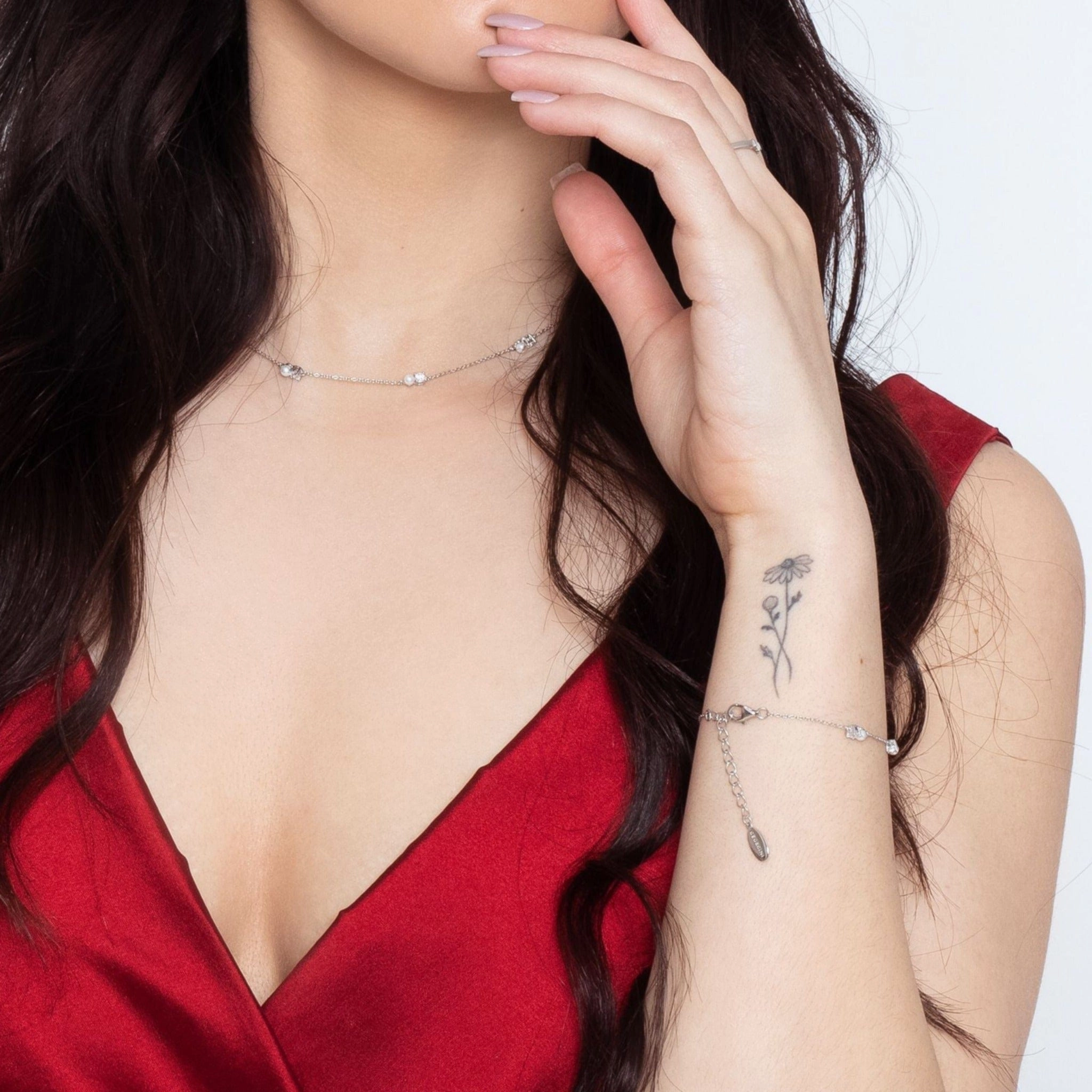 Georgini Noel Nights Snow Drop Bracelet Silver
