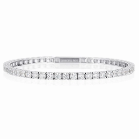 Georgini Selena 3mm Tennis Bracelet Silver 17.5cm hand-chain-bracelet  