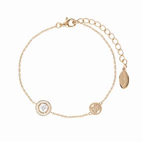 Georgini Signature Memento Bracelet Rose Gold hand-chain-bracelet  