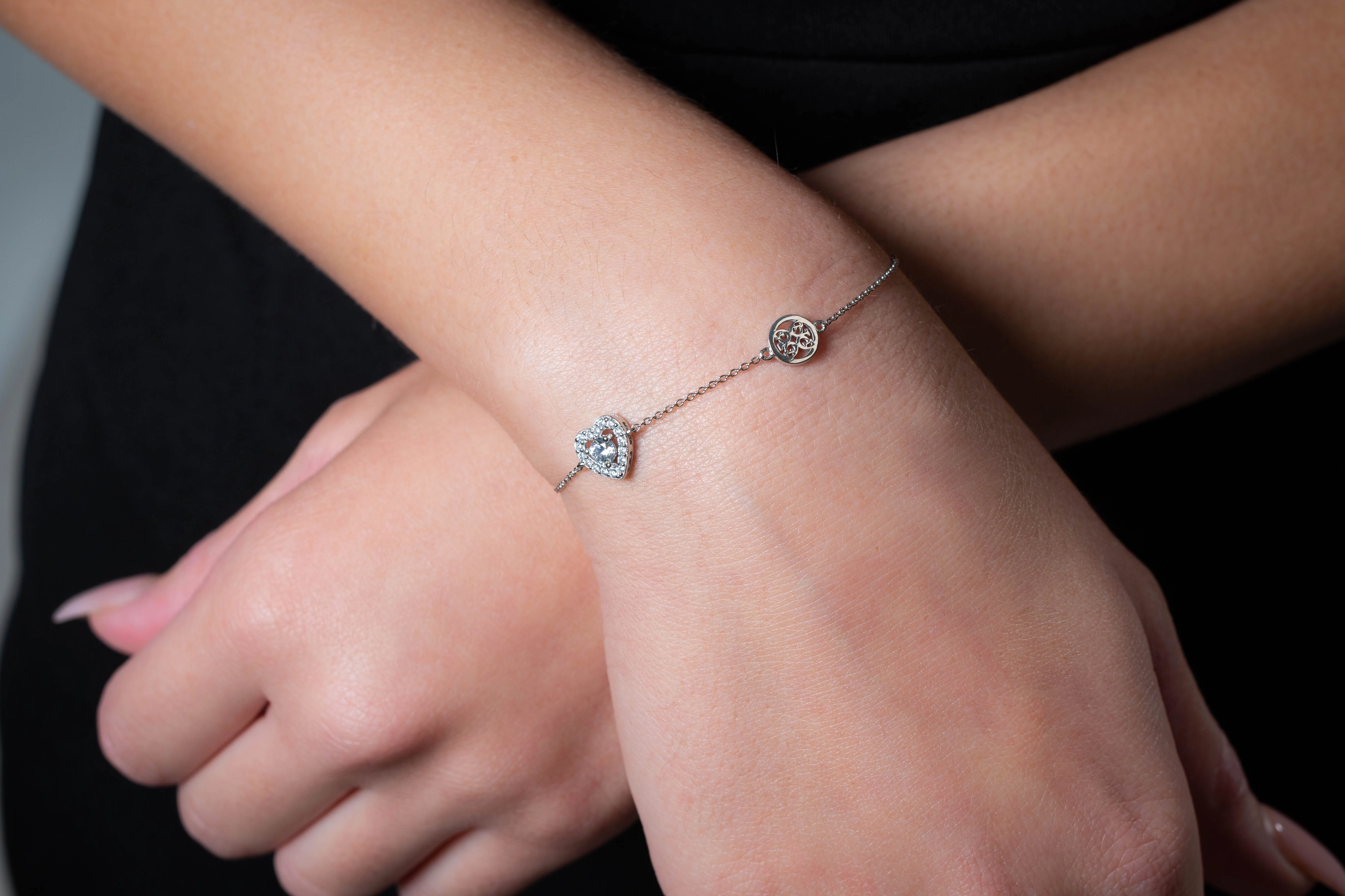 Georgini Signature Sealed With A Kiss Bracelet Silver