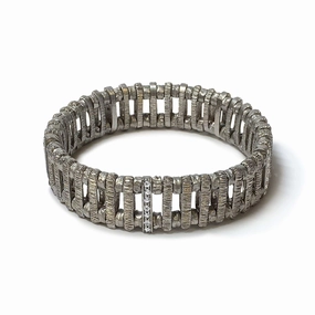 Giora' Anastasia Bracelet Ruthenium Finish hand-chain-bracelet  