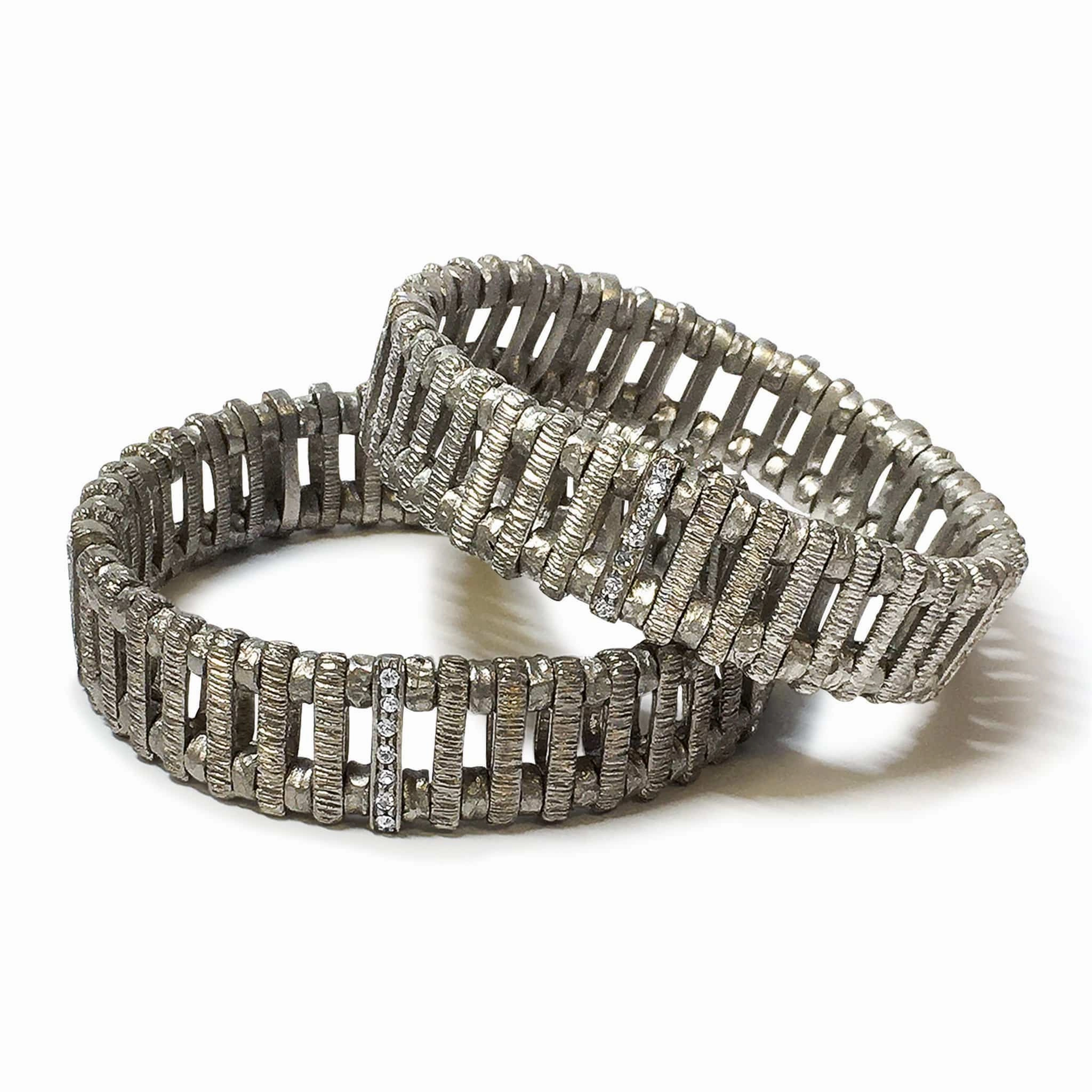 Giora' Anastasia Bracelet Ruthenium Finish