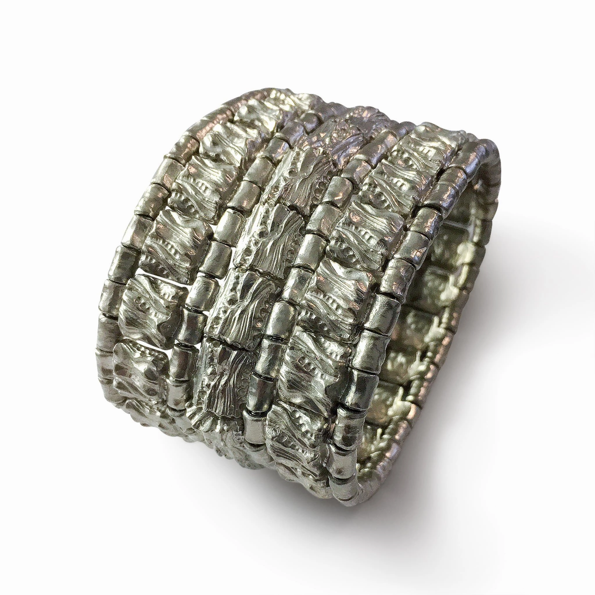 Giora' Augusta Bracelet Rhodium Finish