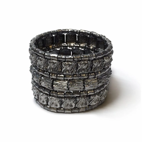 Giora' Augusta Bracelet Ruthenium Finish hand-chain-bracelet  