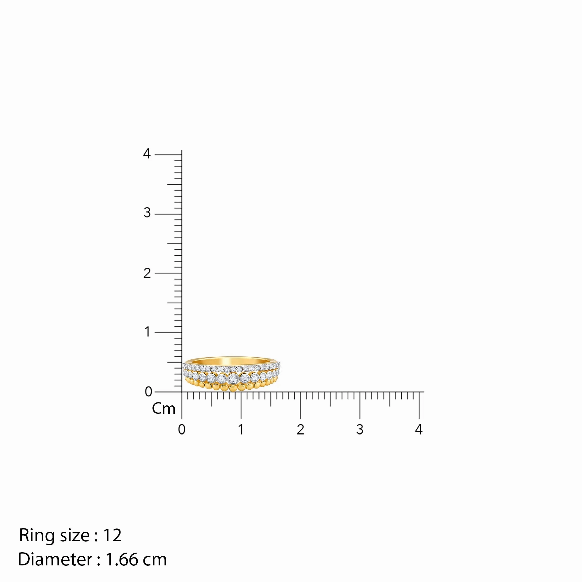 Gold Forever Glint Diamond Ring