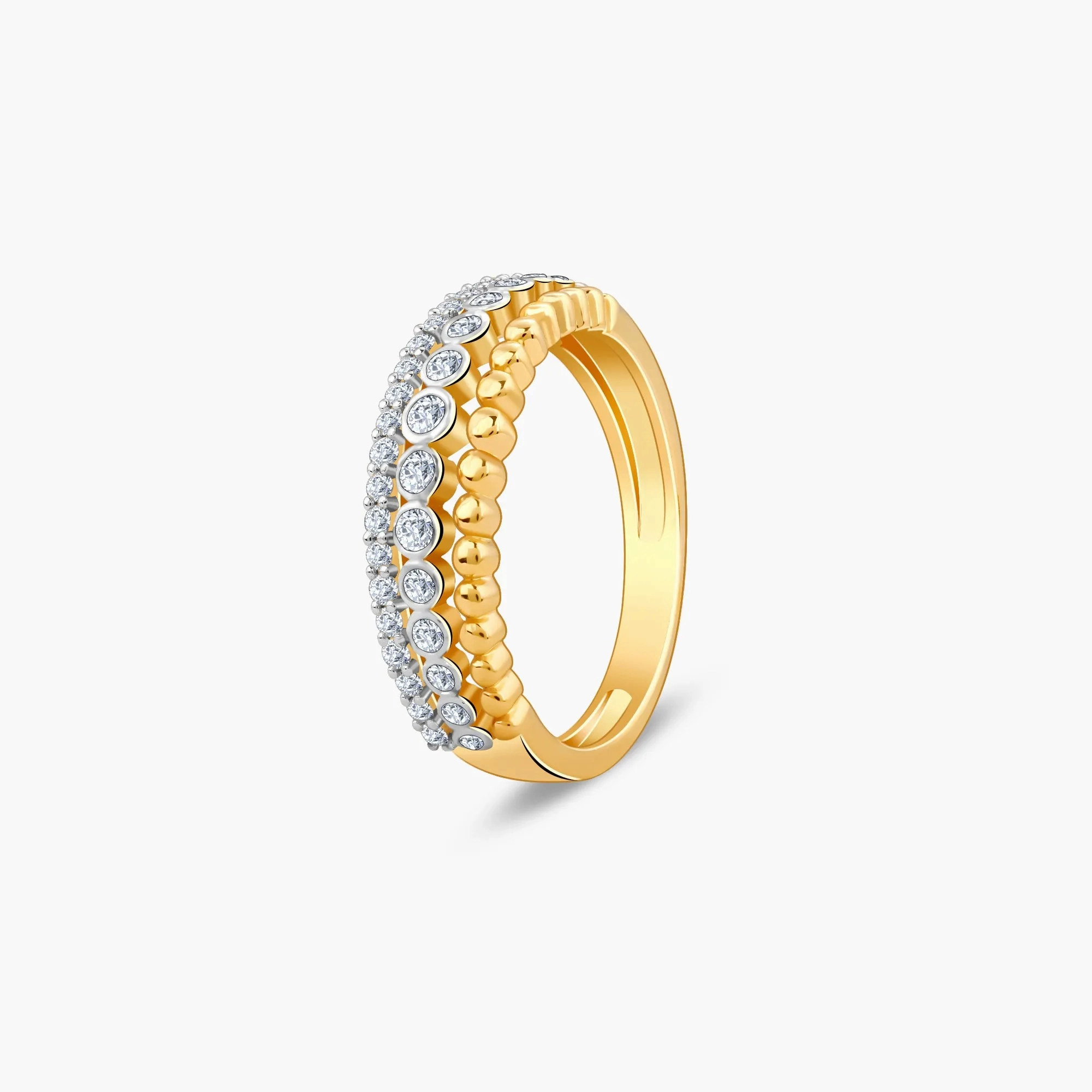 Gold Forever Glint Diamond Ring